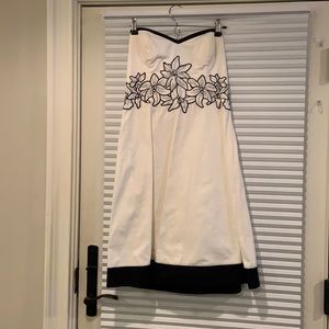 Classic B&W Cocktail Dress